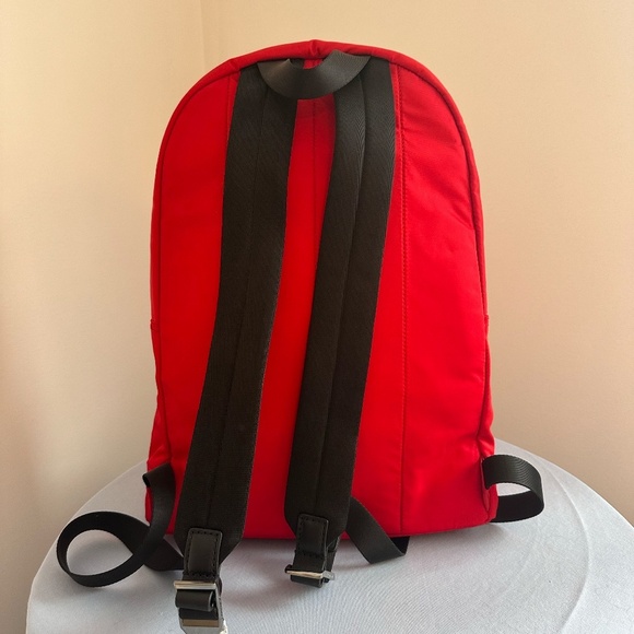 Michael Kors Kent Backpack In Red - Picture 10 of 11